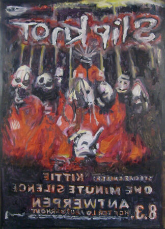 Affiche de concert de Slipknot