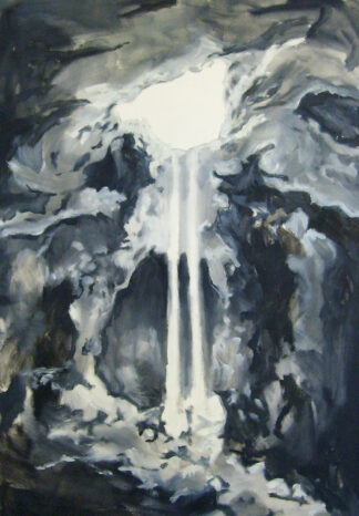 Lumière entrant dans une grotte