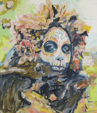 Le masque fleuri