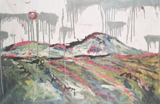 Paysage par dessus